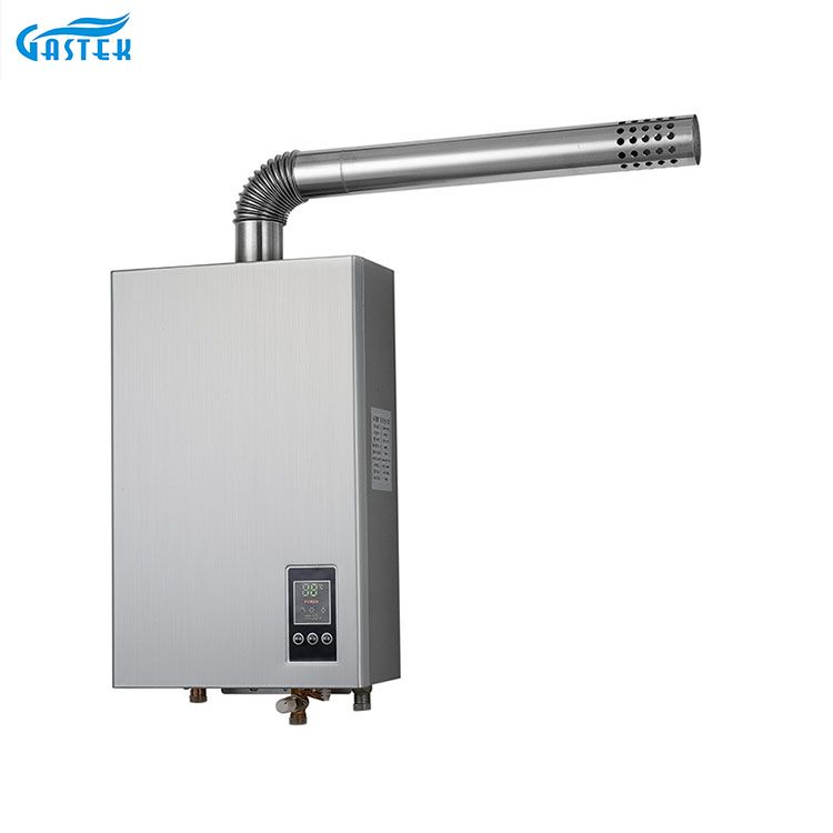 Elektricitet 220V 110V konstant temperatur tvungen type kompakt størrelse gas varmtvandsbeholder