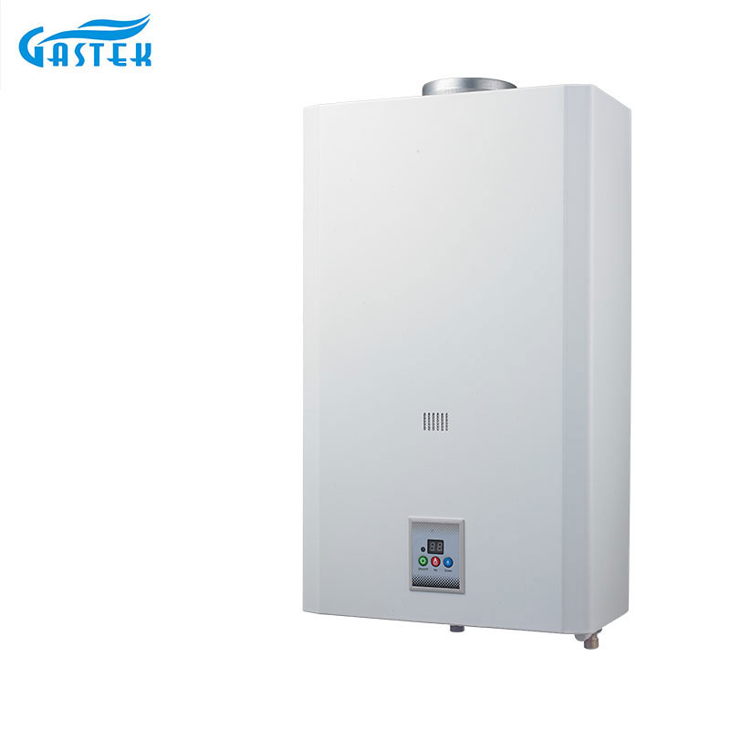 Konstant temperatur 10L 12L 16L 18L Batteridrevet Vægmonteret Tankløs Instant LPG Natural Hot Water Gas Geyser til badeværelse